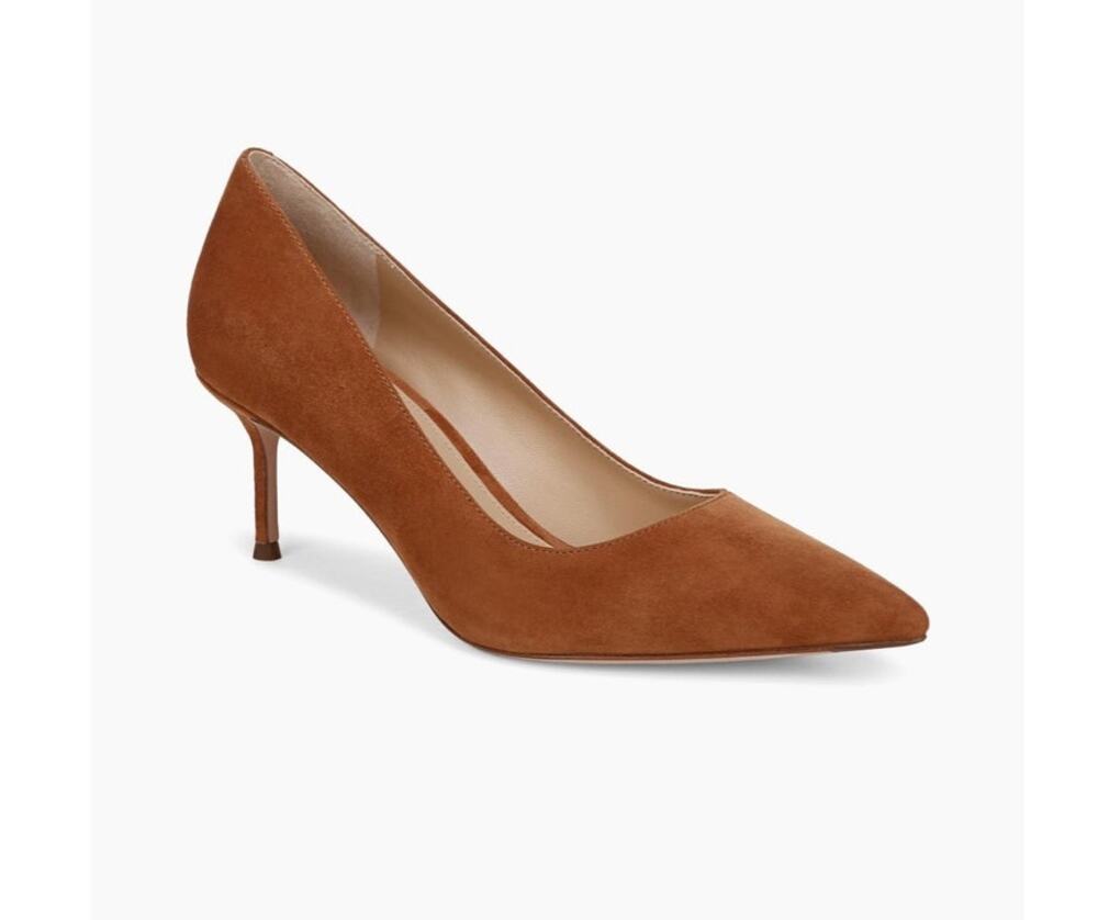 Veronica Beard Hazelwood Suede Rita Heels - New without box